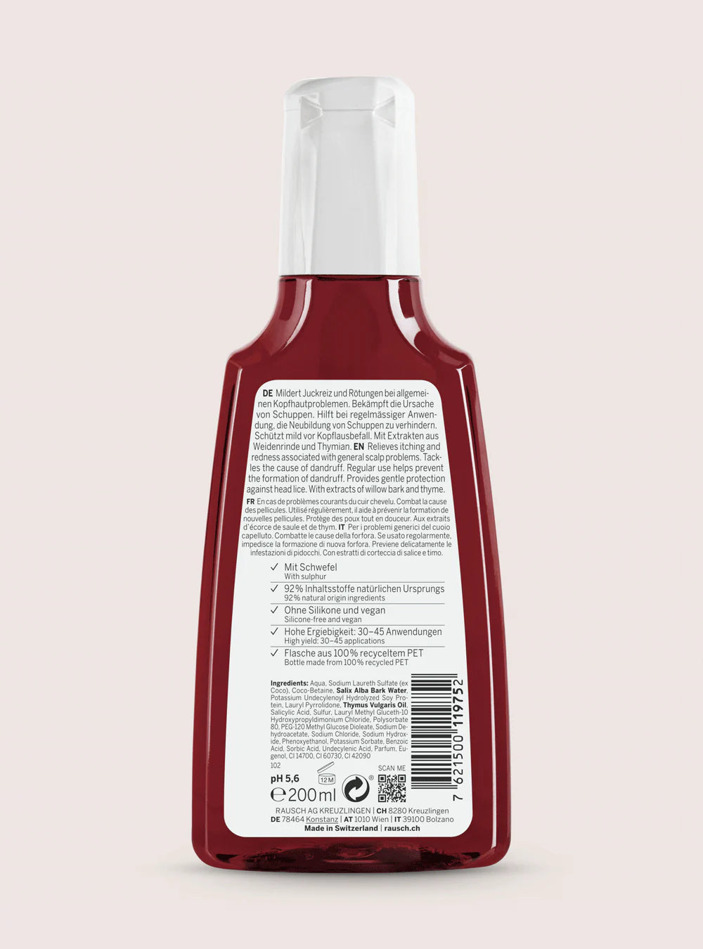 Rausch Spezial-Shampoo mit Weidenrinde