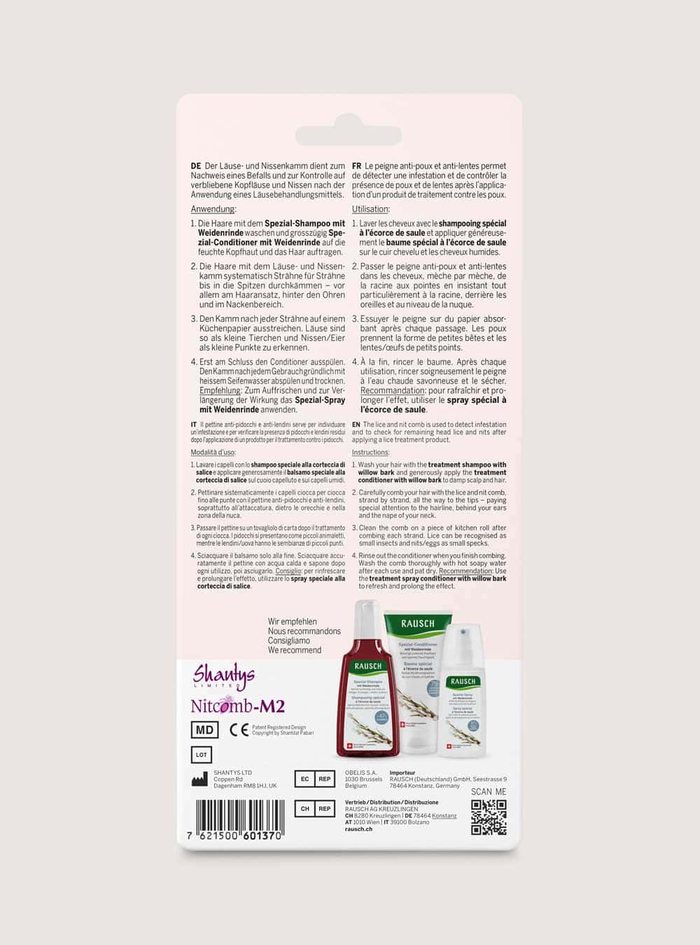 Rausch Läuse-/Nissenkamm