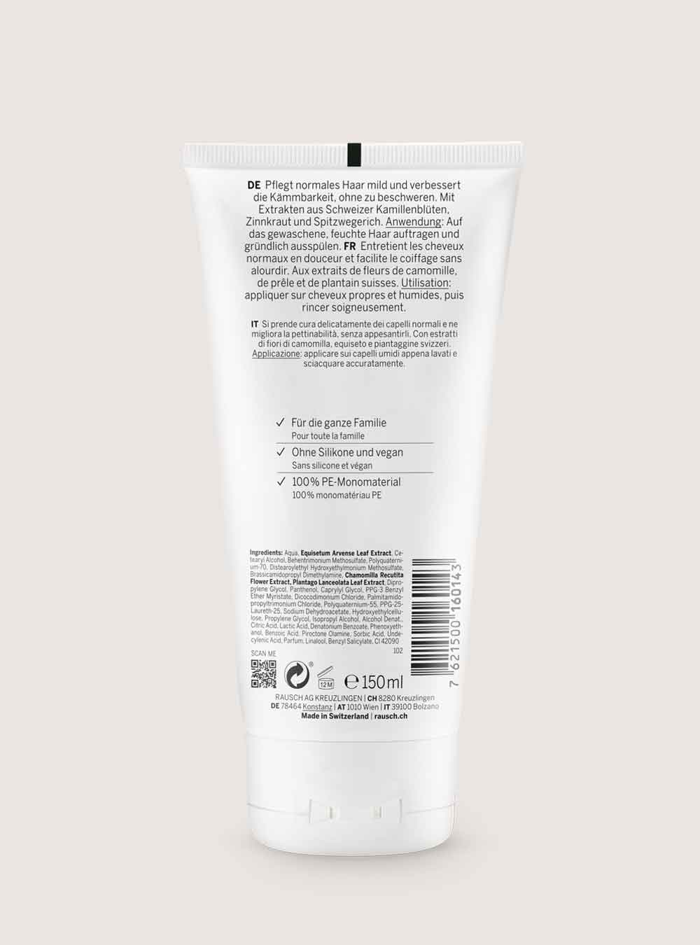 Rausch Pflege-Conditioner mit Schweizer Kräutern