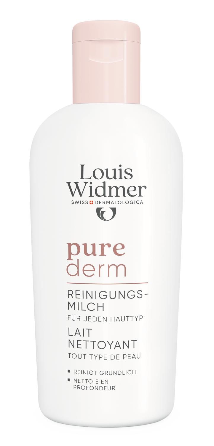 Louis Widmer purederm Reinigungsmilch