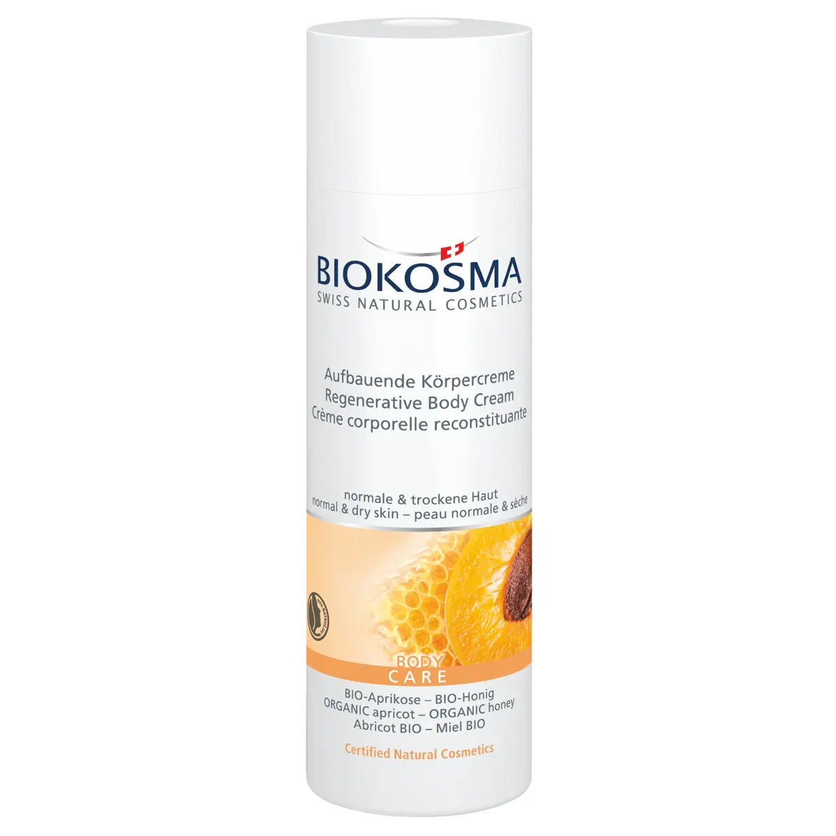 Biokosma Aufbauende Körpercreme - Aprikose - Honig