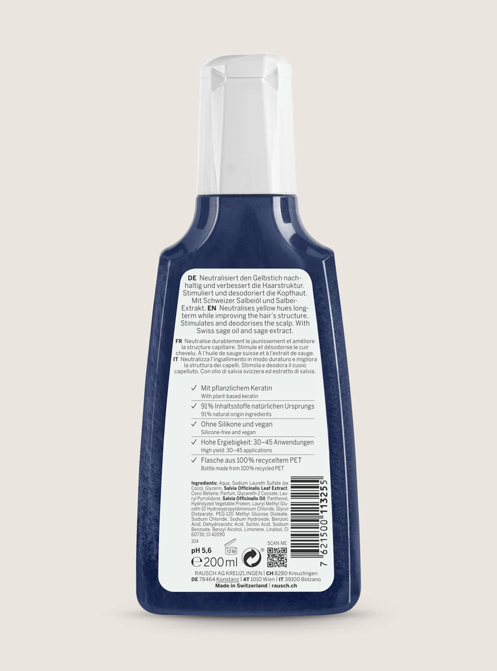 Rausch Silberglanz-Shampoo mit Salbei