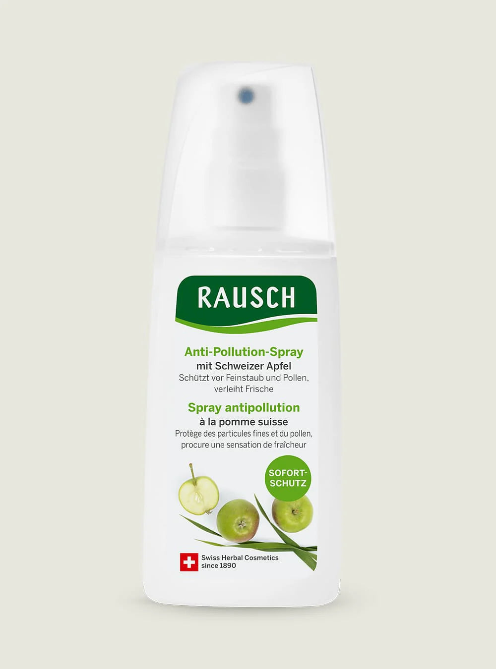 Rausch Anti-Pollution-Spray mit Schweizer Apfel