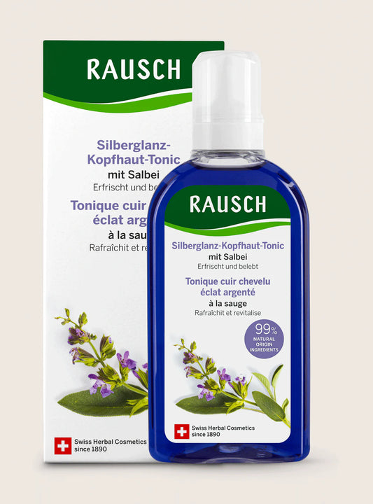Rausch Silberglanz-Kopfhaut-Tonic mit Salbei