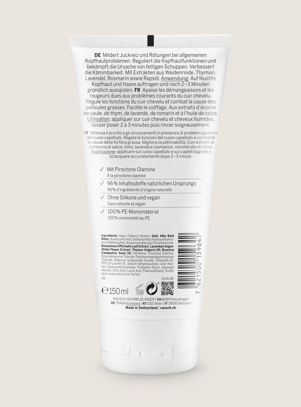 Rausch Spezial-Conditioner mit Weidenrinde