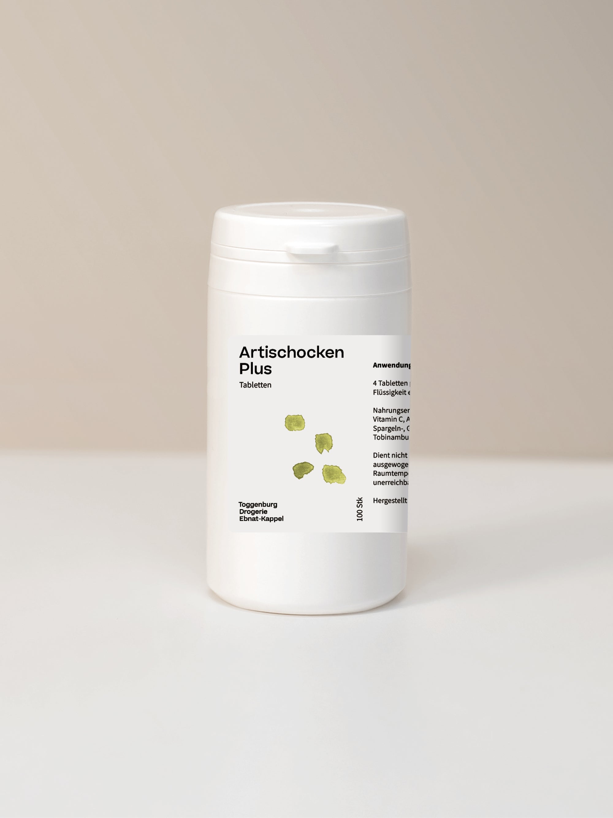 HASPE ARTISCHOCKEN PLUS TABL 100STK