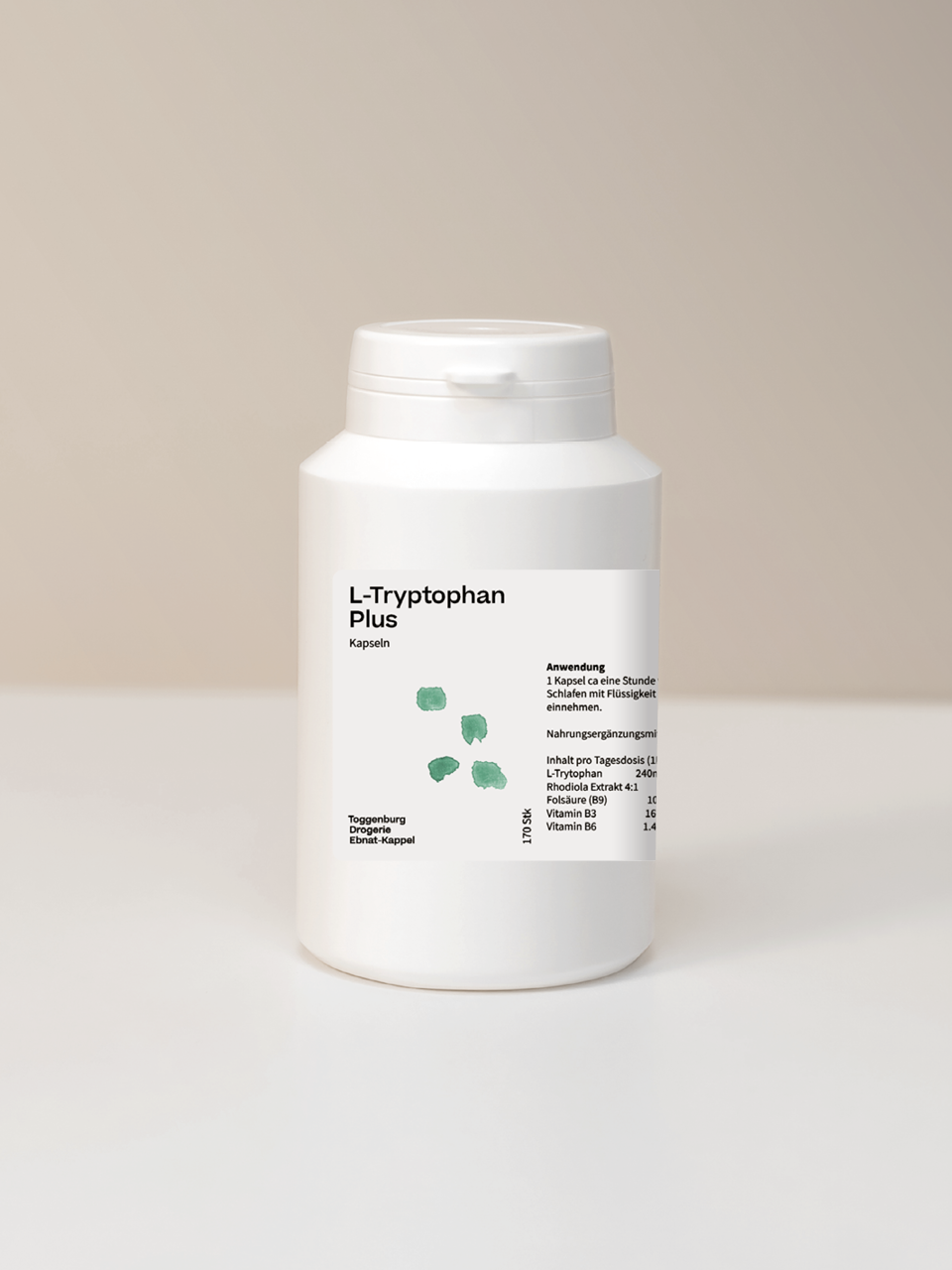 HASPE L-TRYPTOPHAN PLUS KAPSEL 170STK