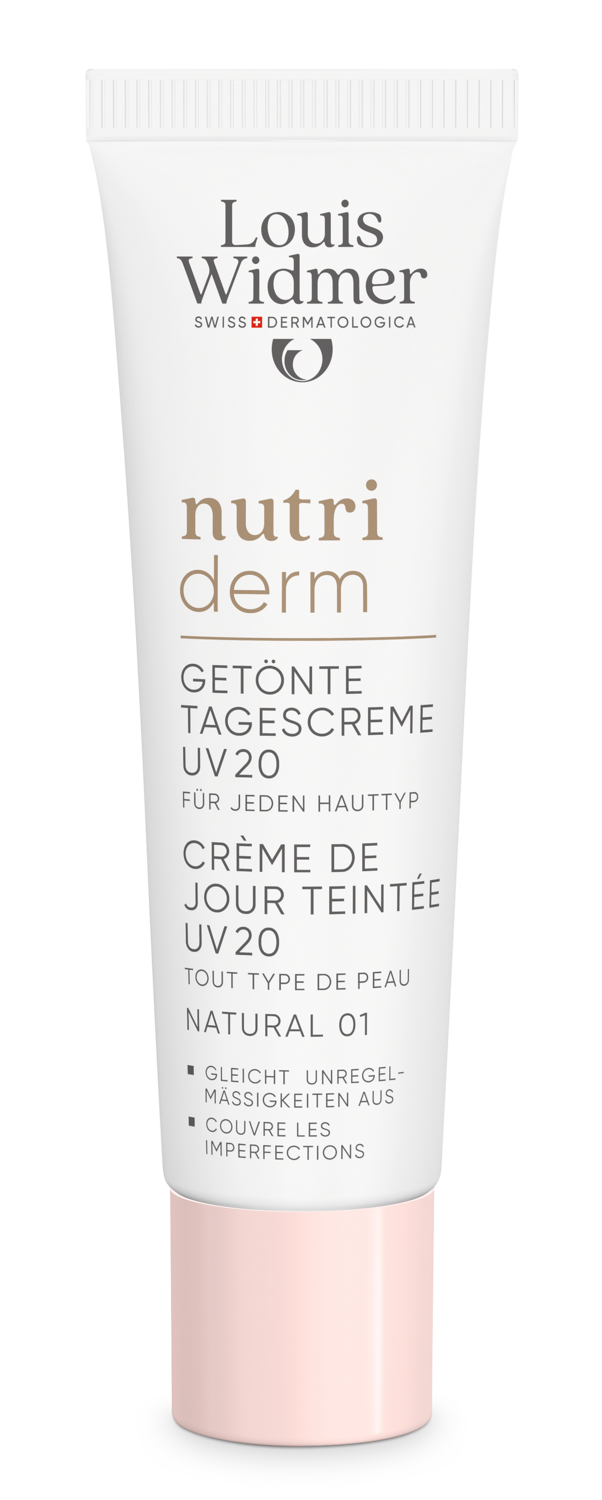 Louis Widmer nutriderm Getönte Tagescreme UV 20