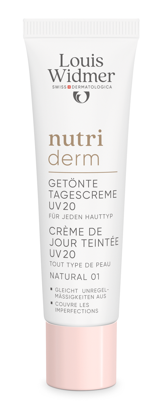 Louis Widmer nutriderm Getönte Tagescreme UV 20
