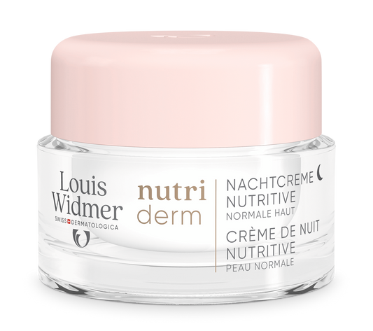 Louis Widmer nutriderm Nachtcreme Nutritive