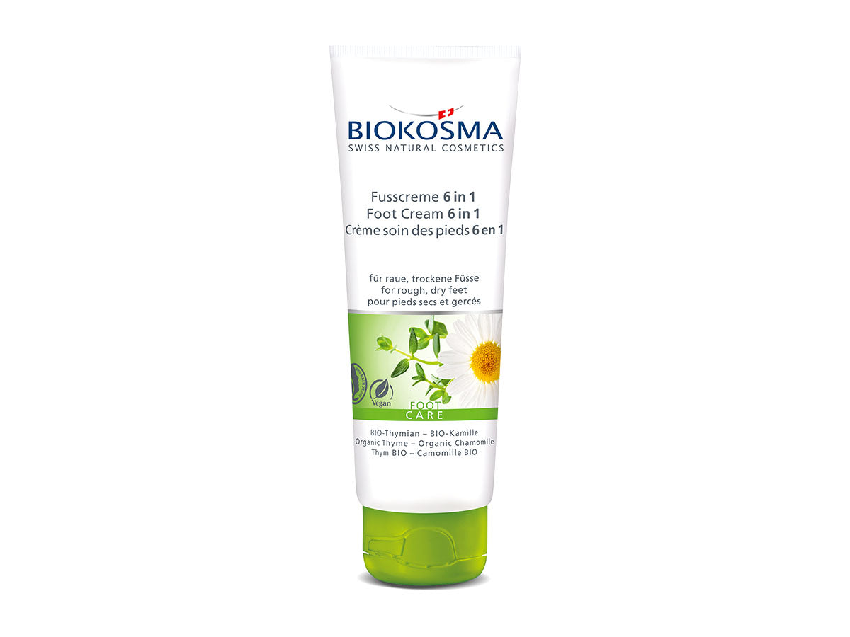 Biokosma Fusscreme 6 in 1 -Thymian -Kamille