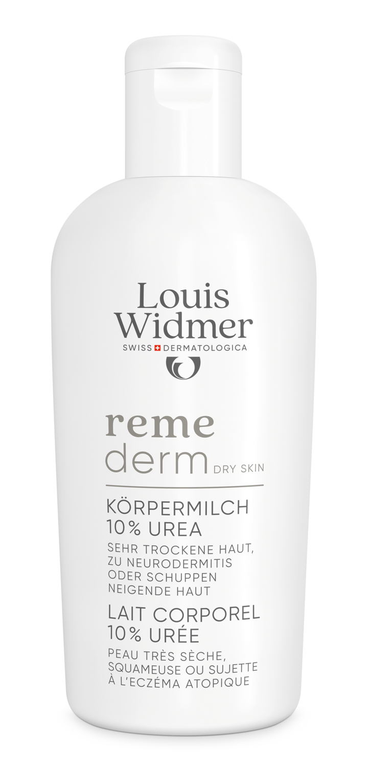 Louis Widmer Remederm Körpermilch 10 % Urea