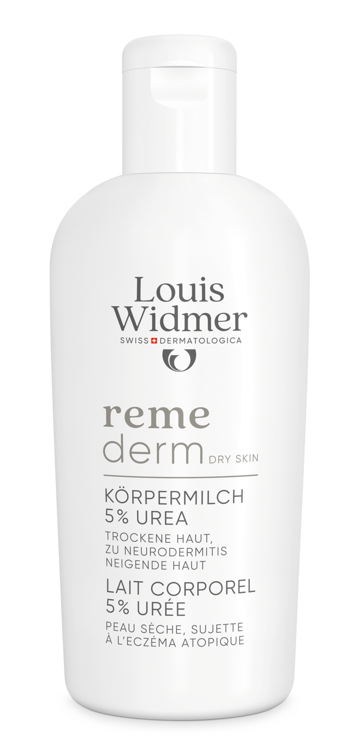 Louis Widmer Remederm Körpermilch 5 % Urea