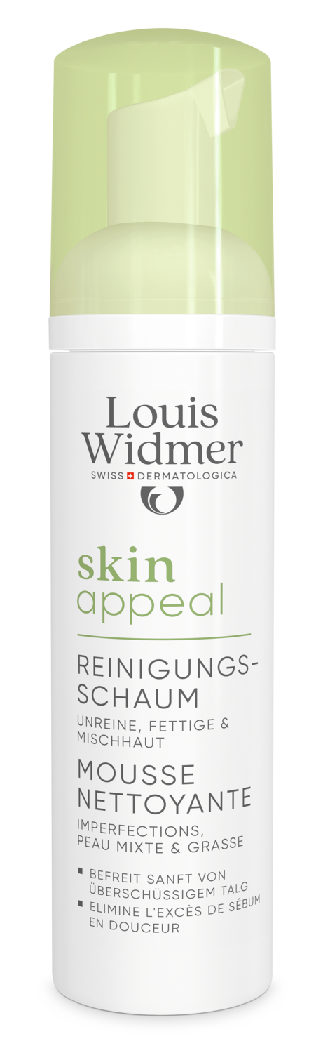 Louis Widmer skinappeal Reinigungsschaum