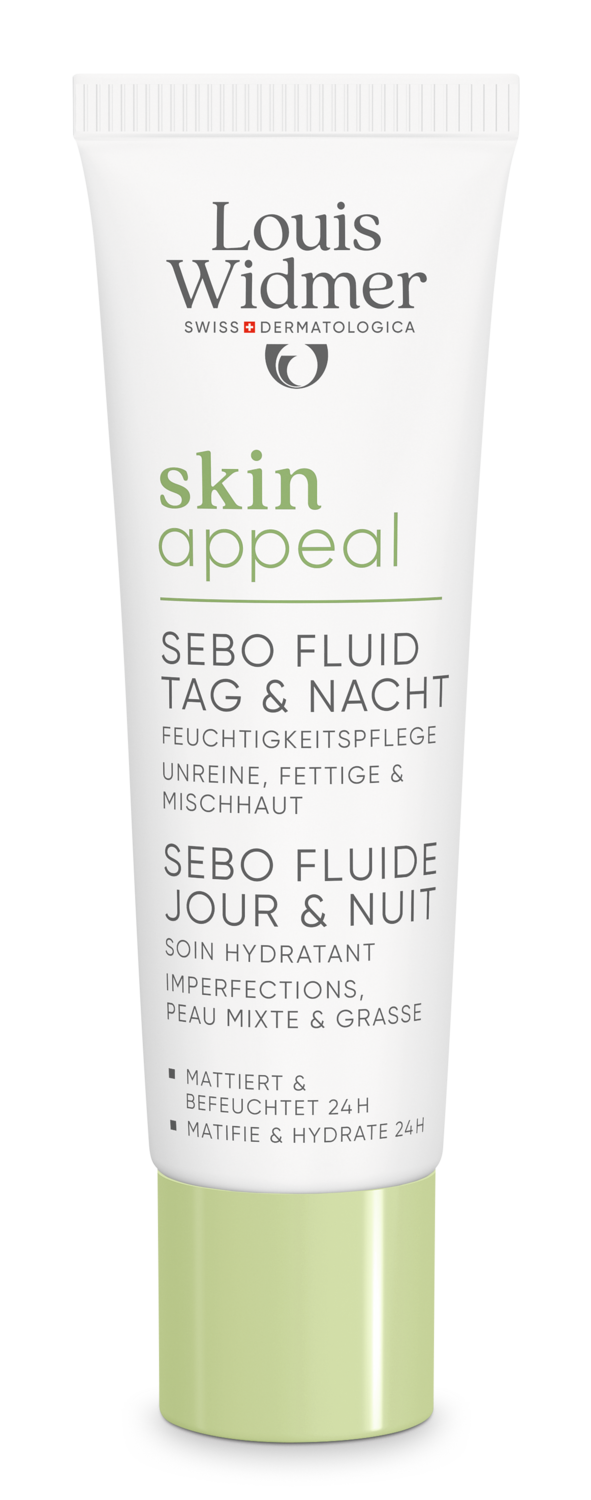 Louis Widmer skinappeal Sebo Fluid Tag & Nacht