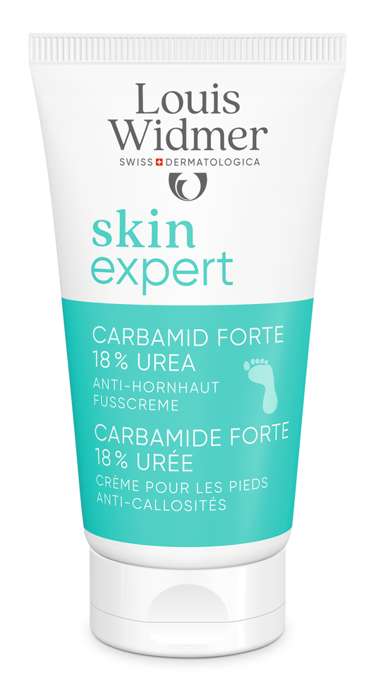 Louis Widmer skinexpert Carbamid Forte 18 % Urea Anti-Hornhaut Fusscreme
