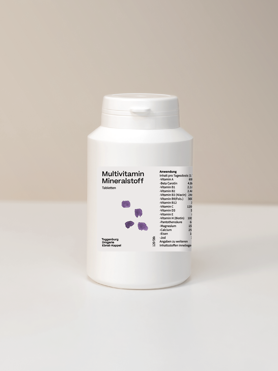HASPE MULTIVITAMIN-MINERALSTOFF 120 STK